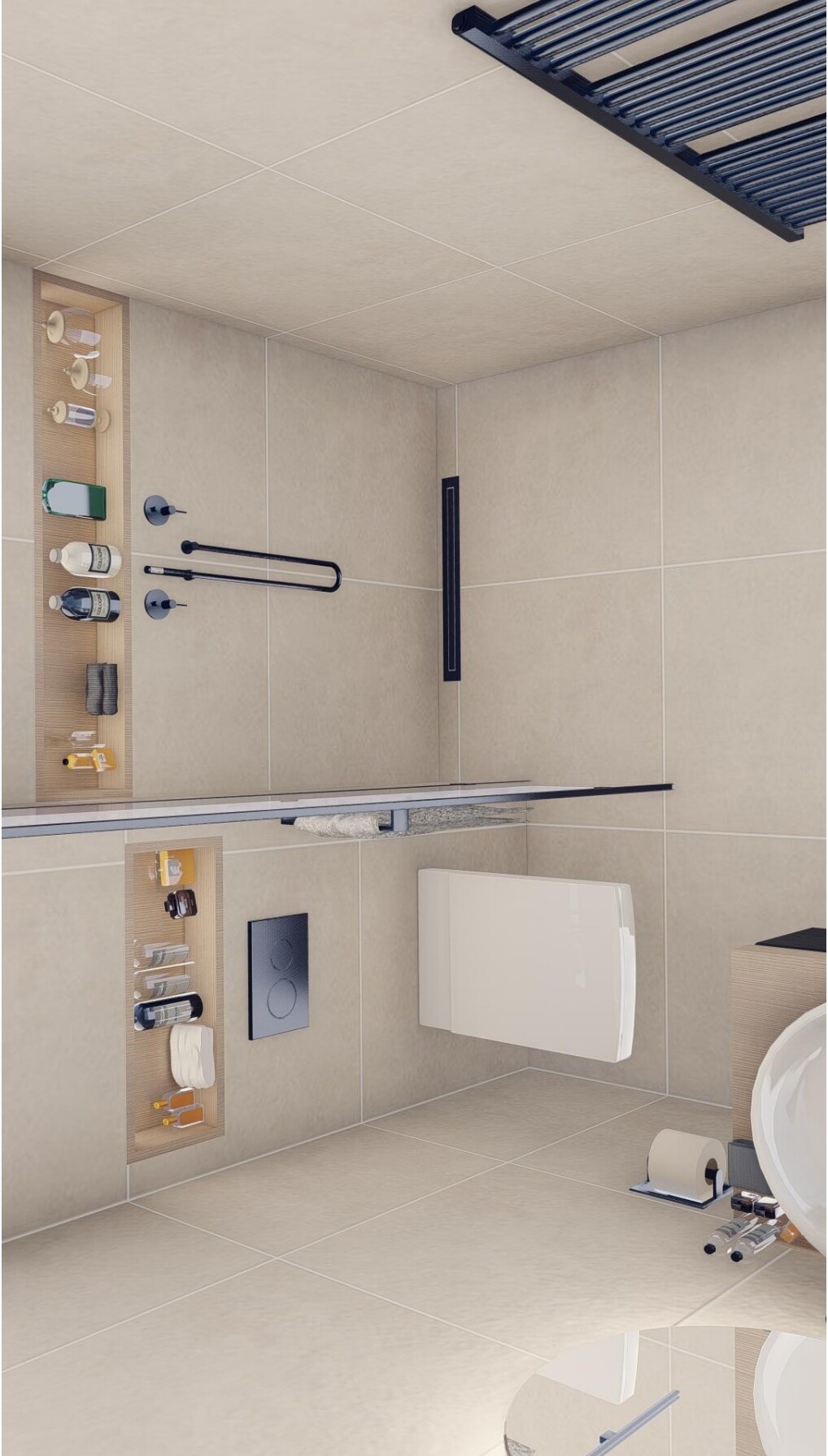 Volledig opgeleverde badkamer door J&J Emperor